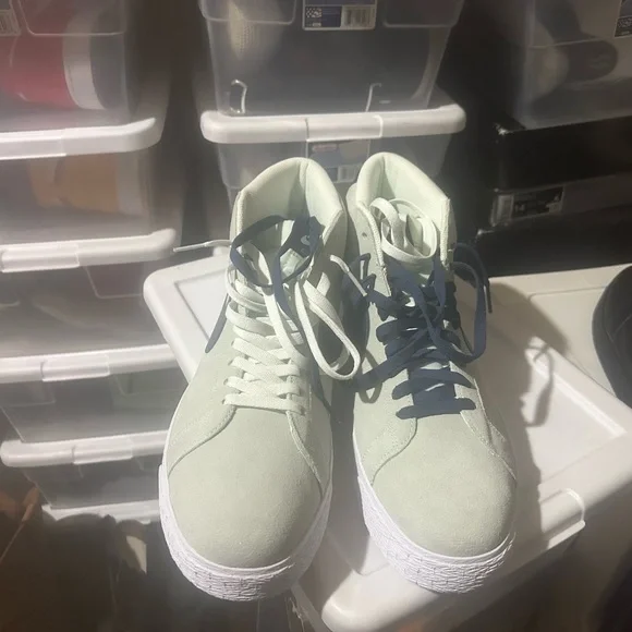 Nike Blazer Teal and navy blue - Picture 3 of 7